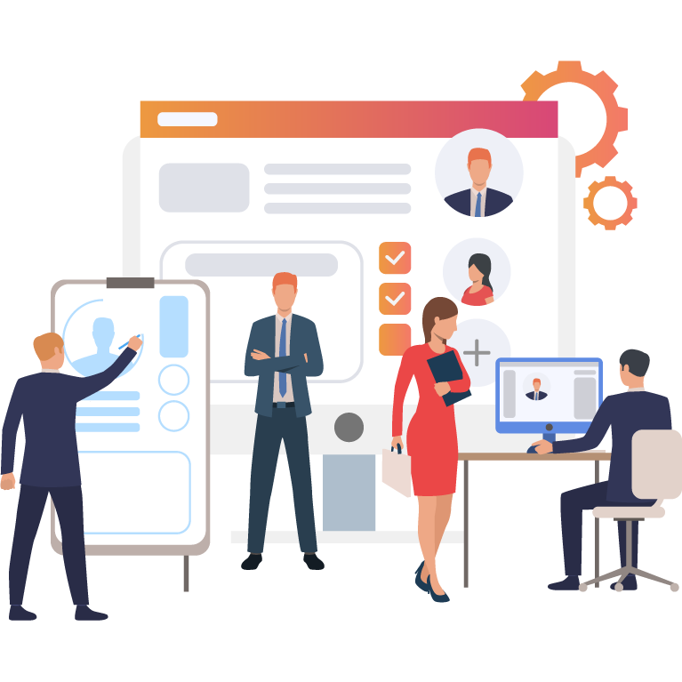 The recruitment process is one of the most important activities in an organisation Procesul de recrutare este unul dintre cele mai importante procese desfășurate într-o organizație.